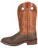 Image #3 - Smoky Mountain Men's Timber Performance Western Boots - Broad Square Toe , Brown, hi-res