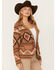 Image #2 - Tasha Polizzi Women's Southwestern Print Felina Blazer , Camel, hi-res