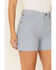 Wrangler Women's Cord Hiking Shorts, Light Blue, hi-res