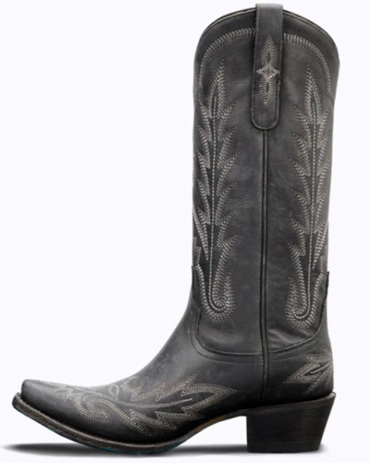 Image #2 - Lane Women's Lexington Western Boots - Snip Toe, Black, hi-res
