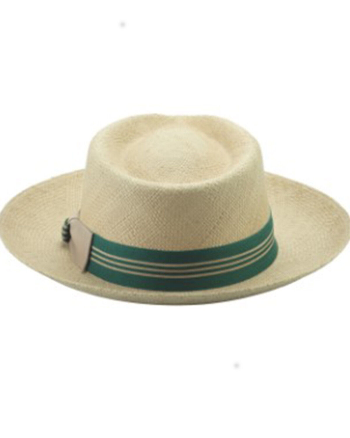 Image #2 - Bullhide Natural Biscayne Panama Straw Hat, Natural, hi-res