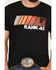Image #3 - RANK 45® Men's Pole Position Short Sleeve Graphic T-Shirt, Black, hi-res
