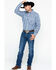 Wrangler 20X Men's Competition Advanced Comfort Long Sleeve Snap Western Shirt , Purple, hi-res