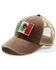 Image #1 - Cody James Men's Viva Mexico Embroidered Ball Cap, Brown, hi-res