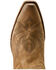 Image #4 - Ariat Men's Ryman Roughout Western Boots - Snip Toe, Brown, hi-res
