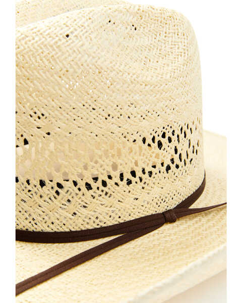 Image #2 - Rodeo King Quenten 25X Straw Cowboy Hat , Brown, hi-res