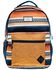 Image #1 - Hooey Recess Serape Stripe Print Backpack, Navy, hi-res