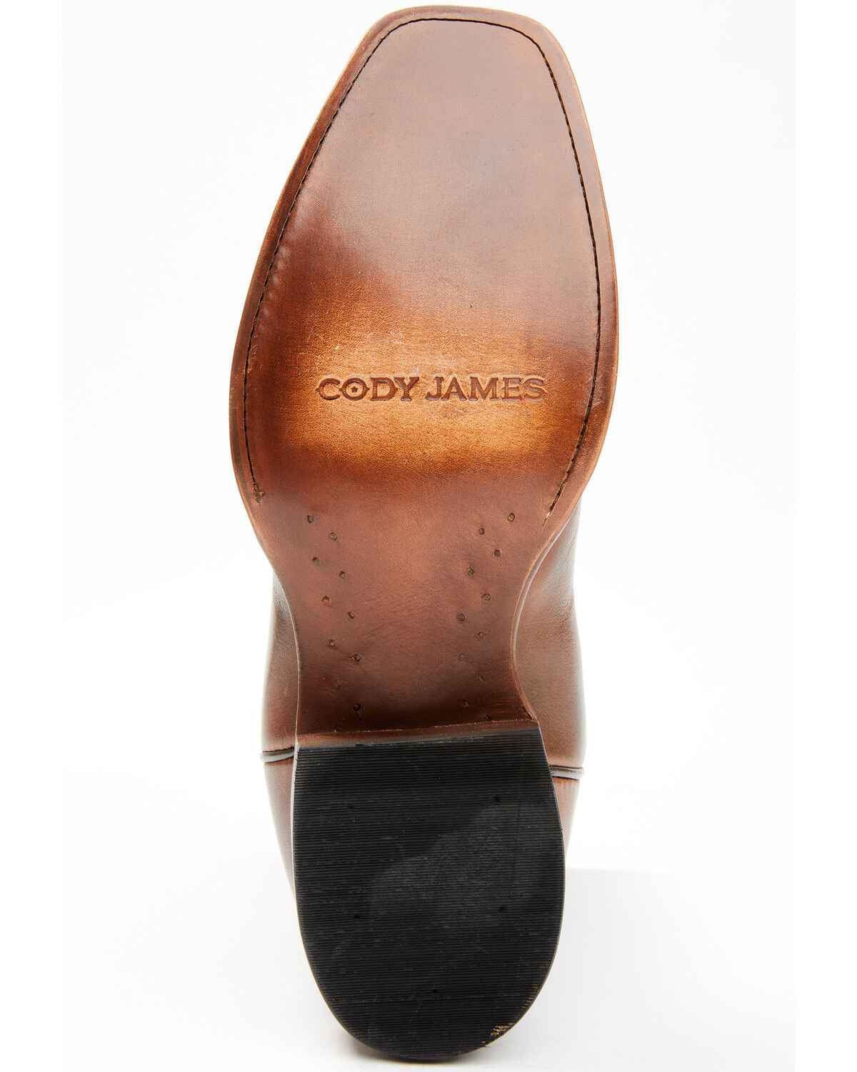 Image #7 - Cody James Men's Handcrafted Western Boots - Square Toe, Brown, hi-res