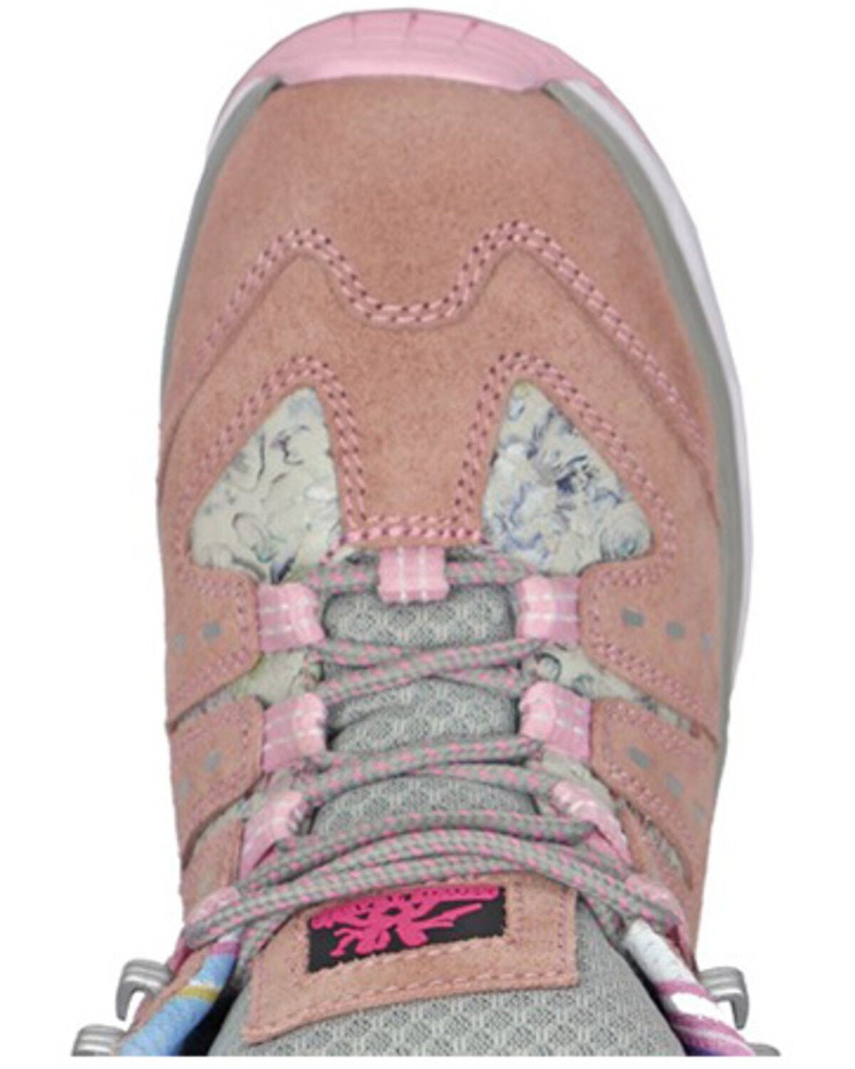 Image #6 - Hoss Women's Trisha Hiker Work Shoes - Composite Toe, Pink, hi-res