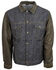 STS Ranchwear Boys' Mustang Leather Denim Jacket , Blue, hi-res