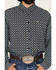 Image #3 - Cinch Men's ARENAFLEX® Medallion Geo Print Long Sleeve Button-Down Performance Stretch Western Shirt, Black, hi-res