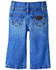 Image #2 - Wrangler Infant Boys' Light Wash Straight Stretch Denim Jeans, Light Wash, hi-res