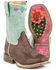 Tin Haul Girls' I Love Cactus Western Boots - Square Toe, Brown, hi-res