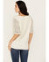 Image #4 - La La Land Women's Sequins Sleeve High Low Nashville Graphic Tee, , hi-res