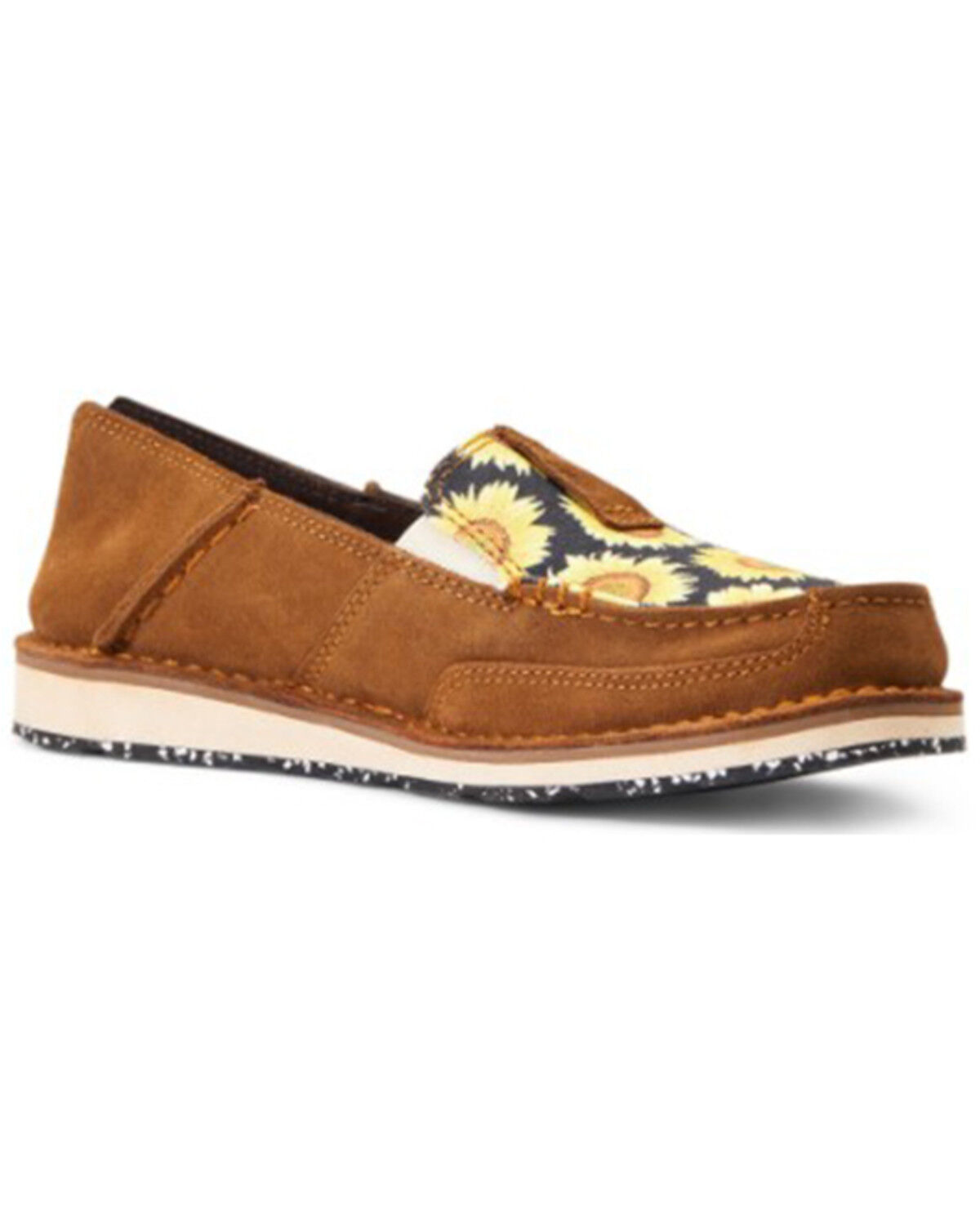 Image #1 - Ariat Women's Field Of Sun Cruiser Shoes - Moc Toe, Brown, hi-res