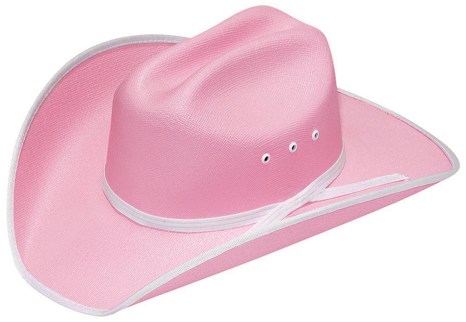 Twister Kids' Sancho Straw Cowboy Hat, Pink, hi-res