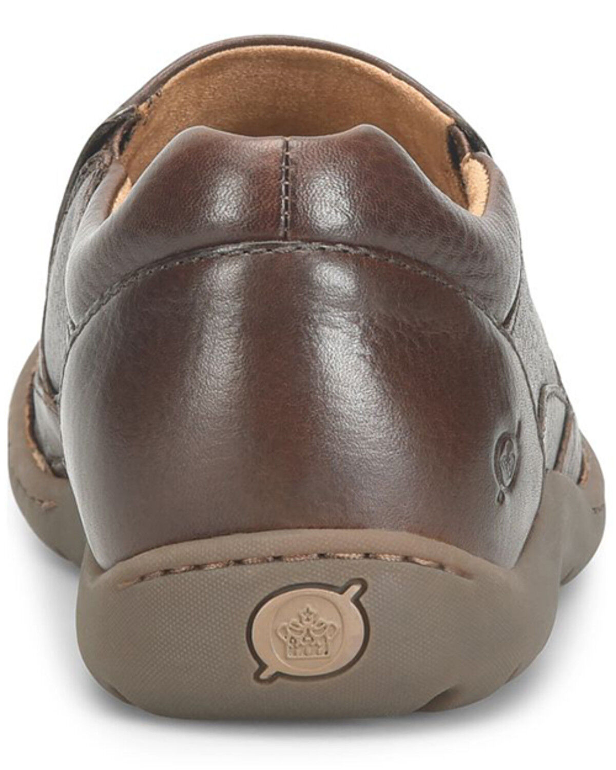 Image #5 - Born Men's Nigel Slip-On Casual Shoes, Brown, hi-res