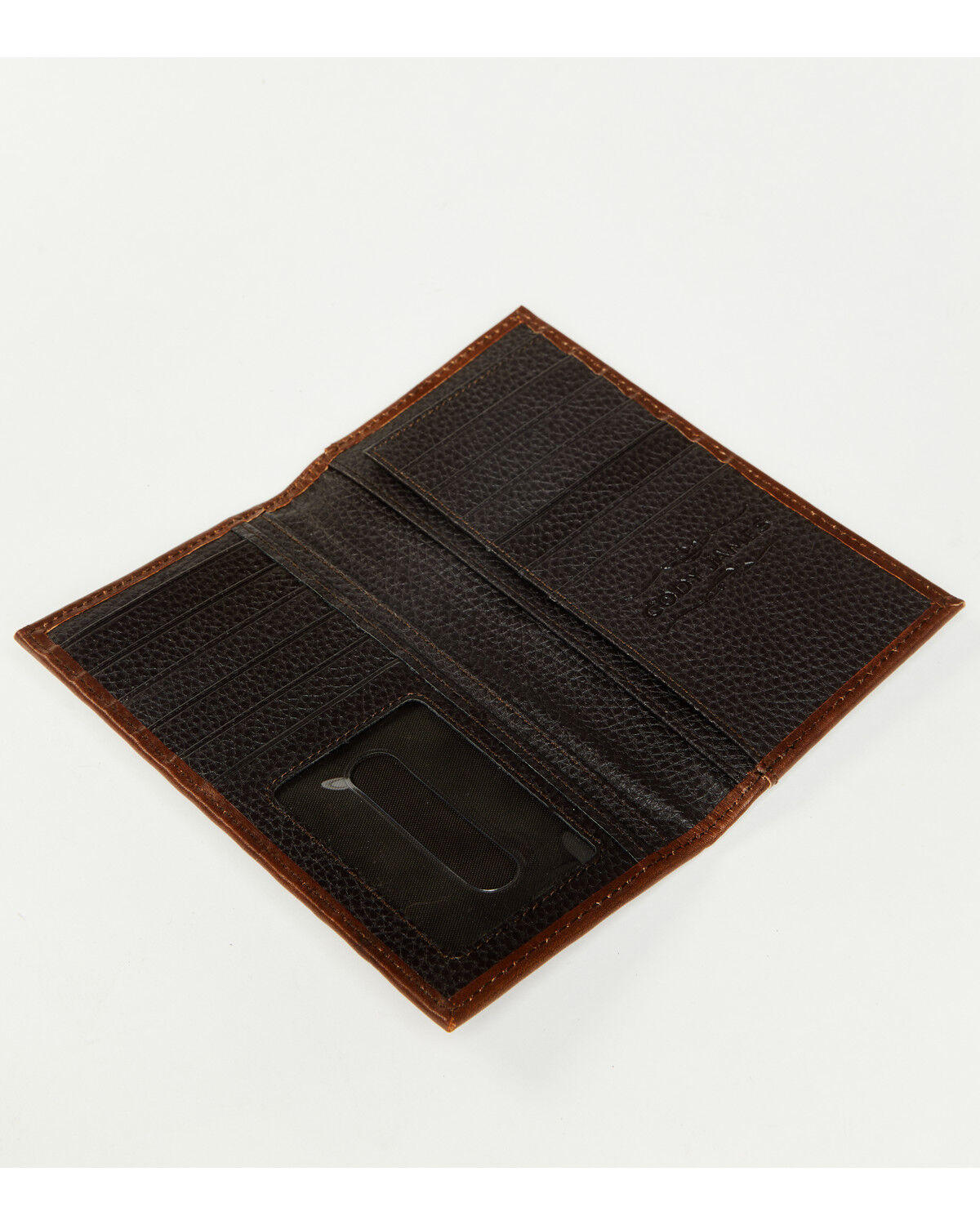 Image #3 - Cody James Men's Landry Tooled Bifold Rodeo Wallet, Brown, hi-res