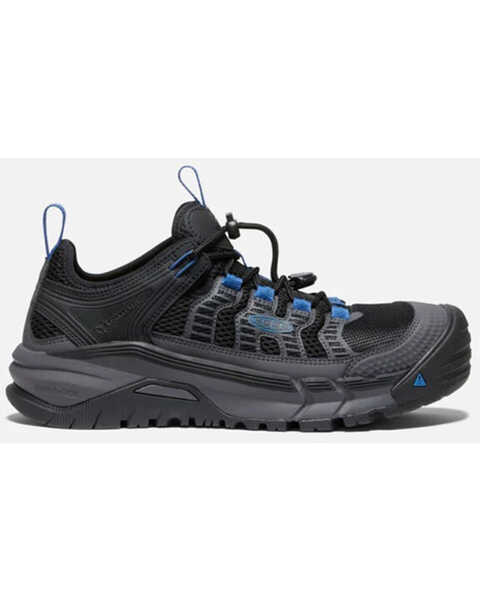 Image #2 - Keen Men's Birmingham Lace-Up Waterproof Work Sneaker - Carbon Fiber Toe, Blue, hi-res