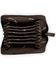 Image #2 - Ranch Junkie Women's Highlands Cowhide Wallet, Dark Brown, hi-res