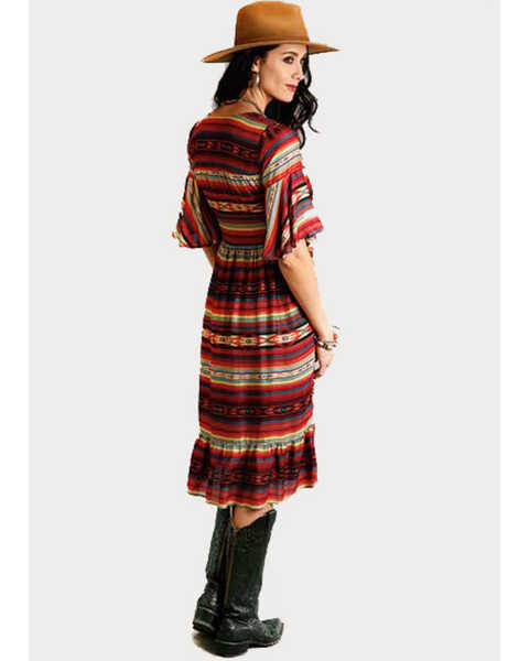 Image #2 - Stetson Women's Serape Print Dress, Multi, hi-res