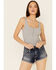 Lee Women's Vintage Dark Wash Cut-Off Shorts, Blue, hi-res