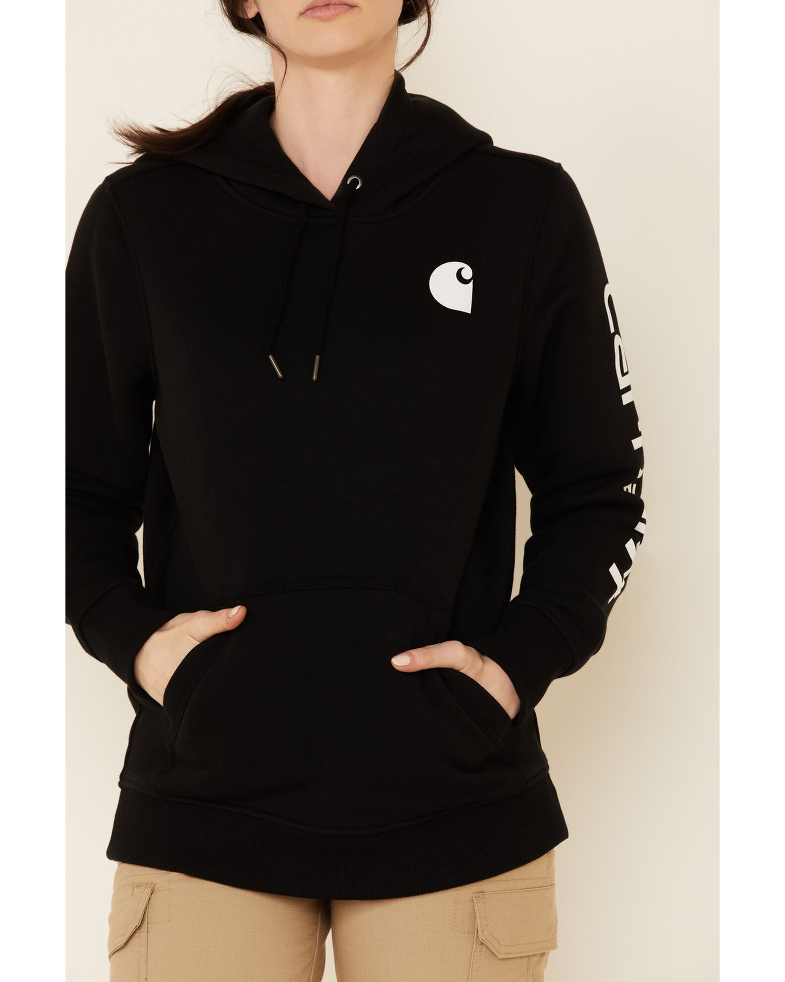 Carhartt Women s Clarksburg Graphic Sleeve Pullover Sweatshirt Country Outfitter