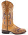 Image #2 - Ferrini Women's Dreamer Western Boots - Square Toe, Tan, hi-res