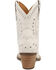 Image #5 - Dingo Women's Precious Western Booties - Snip Toe, White, hi-res
