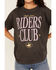 Image #3 - Girl Dangerous Women's Riders Club Short Sleeve Graphic Tee, Black, hi-res