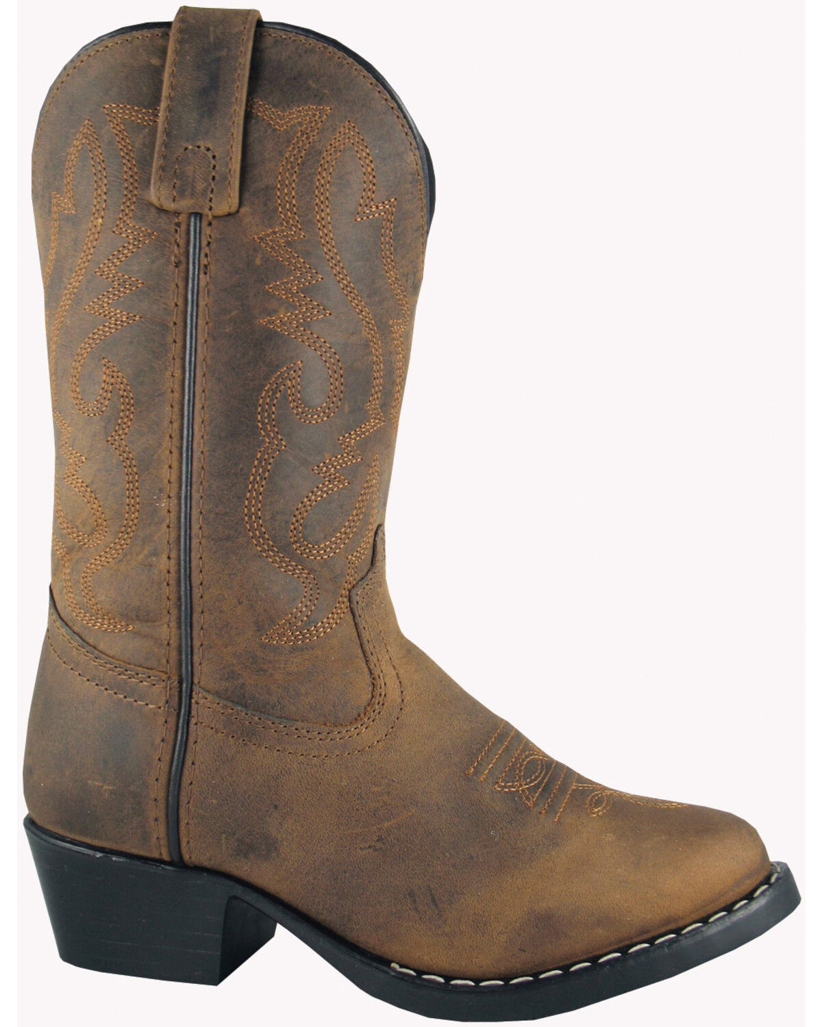Image #1 - Smoky Mountain Toddler Boys' Denver Western Boots - Round Toe, Brown, hi-res