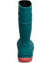 Image #5 - Bogs Girls' Essential Tall Rain Boots - Round Toe, Turquoise, hi-res