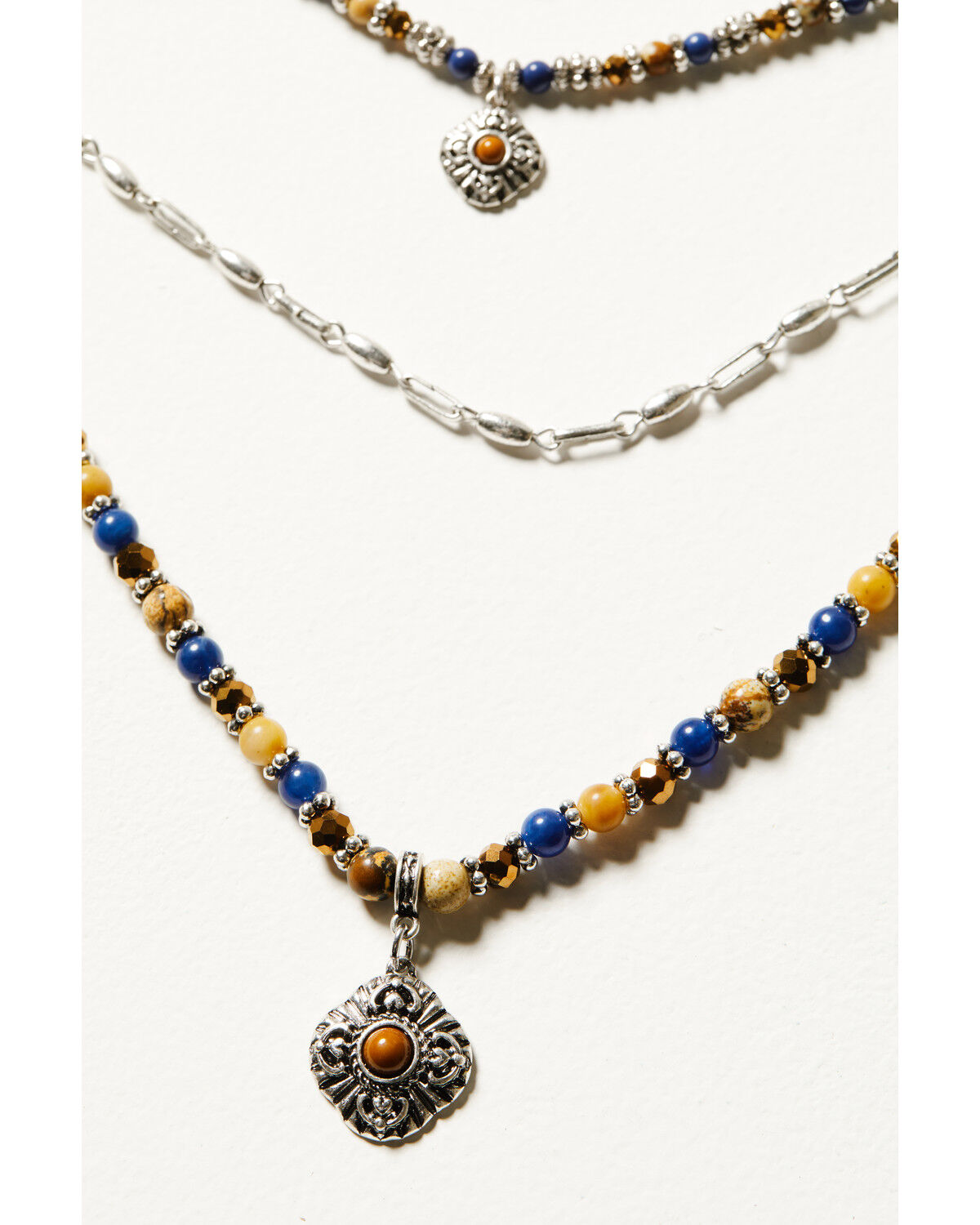 Image #3 - Shyanne Women's Monument Valley Multi-Strand Jewelry Set - 2 Piece, Silver, hi-res