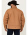 Image #4 - Cowboy Hardware Men's Woodsman Logo Softshell Jacket, Camel, hi-res