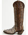 Image #3 - Tanner Mark Women's Snake Print Tall Western Boots - Snip Toe, , hi-res