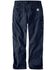 Carhartt Men's FR Washed Duck Work Pants, Navy, hi-res