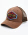 Image #1 - Brothers and Sons Men's Rugged Patch Ball Cap, Brown, hi-res