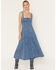 Image #1 - Show Me Your Mumu Women's Prim Denim Midi Dress, Medium Wash, hi-res