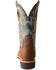 Twisted X Men's Top Hand Western Boots - Broad Square Toe, Distressed Brown, hi-res