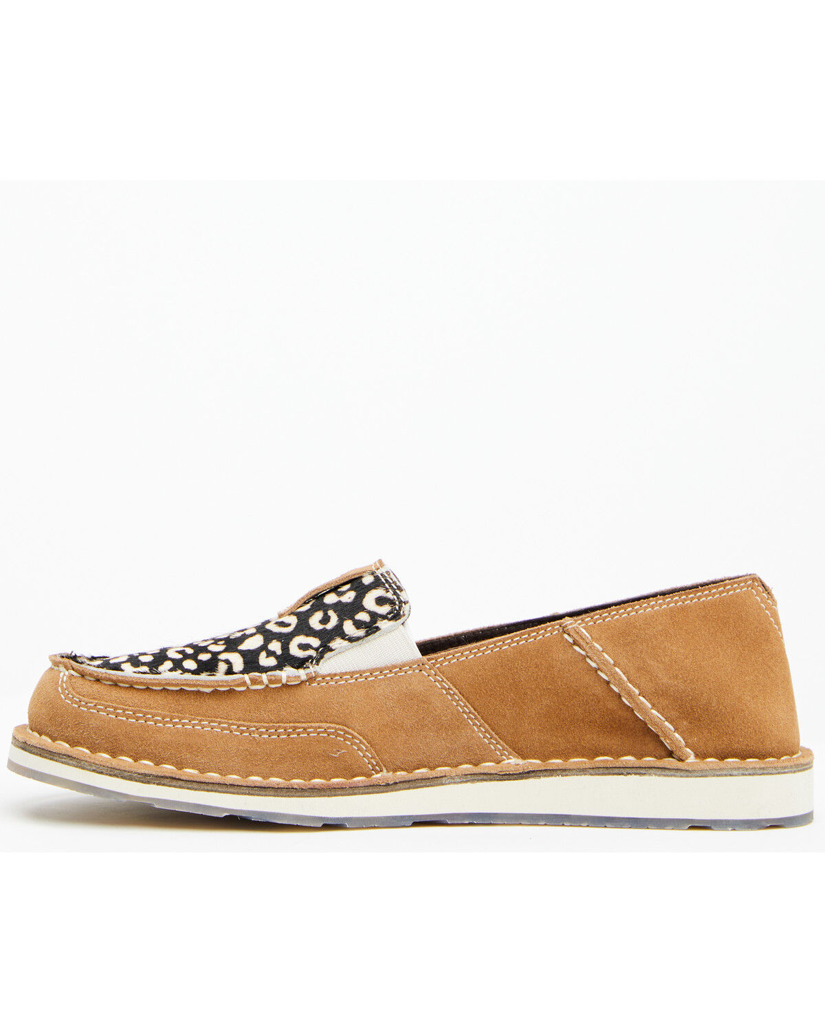 Image #3 - Ariat Women's Cheetah Print Cruiser Shoes - Moc Toe, Brown, hi-res
