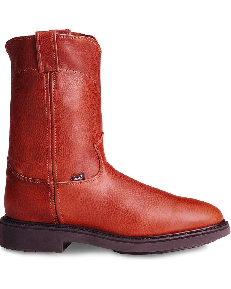 Justin Men's Conductor Electrical Hazard PullOn Work Boots Soft Toe