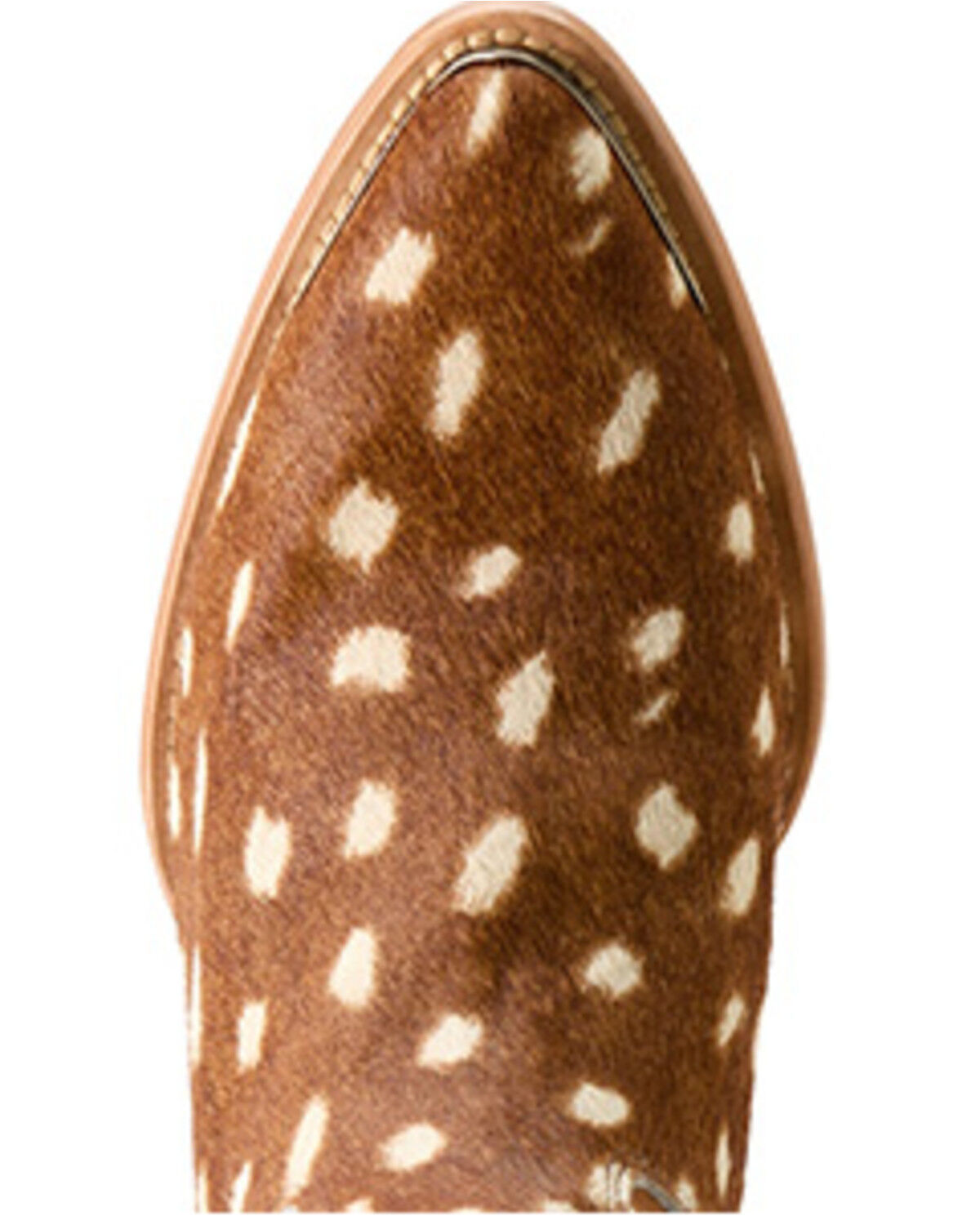 Image #4 - Ariat Women's Shiloh Hairon Deer Print Booties - Round Toe, Brown, hi-res