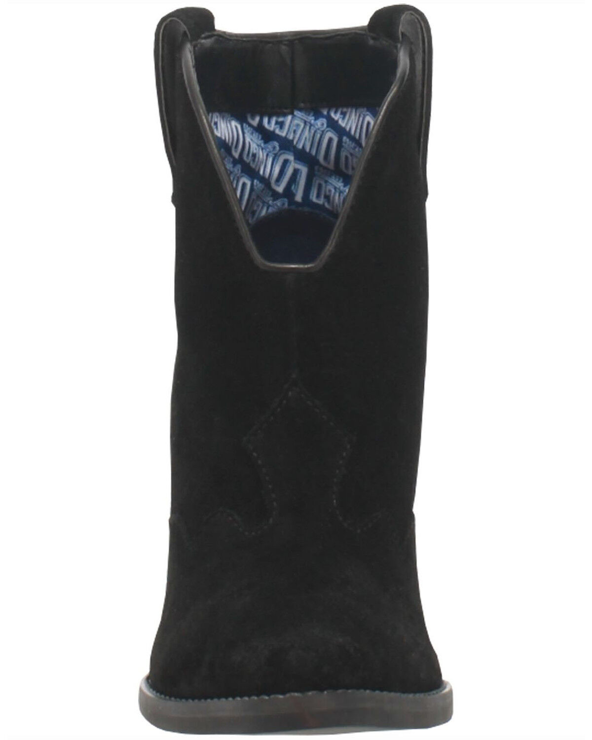 Image #5 - Dingo Women's Black Flannie Fashion Booties - Round Toe, Black, hi-res