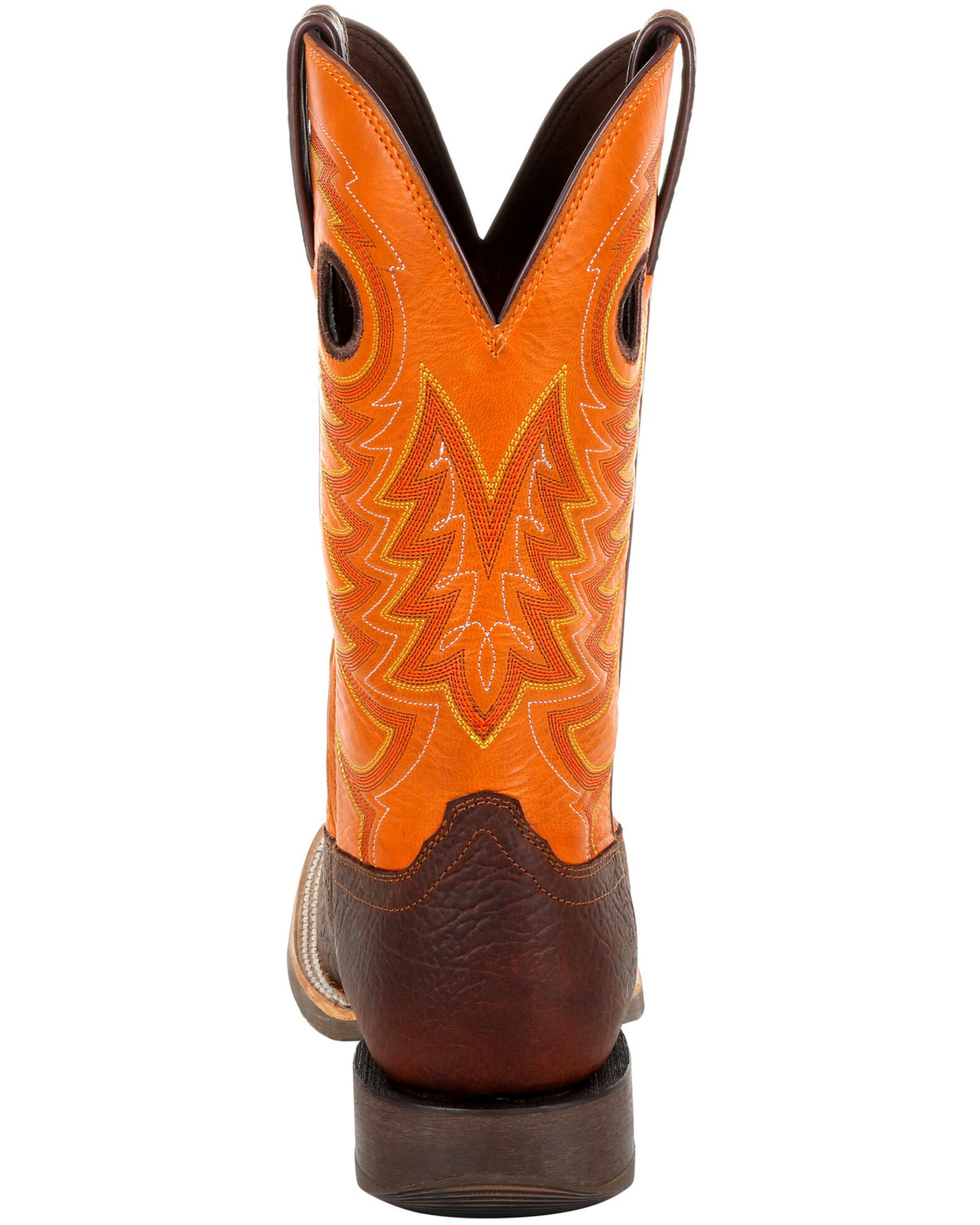 Image #4 - Durango Men's Rebel Pro Western Boots - Square Toe, Brown, hi-res