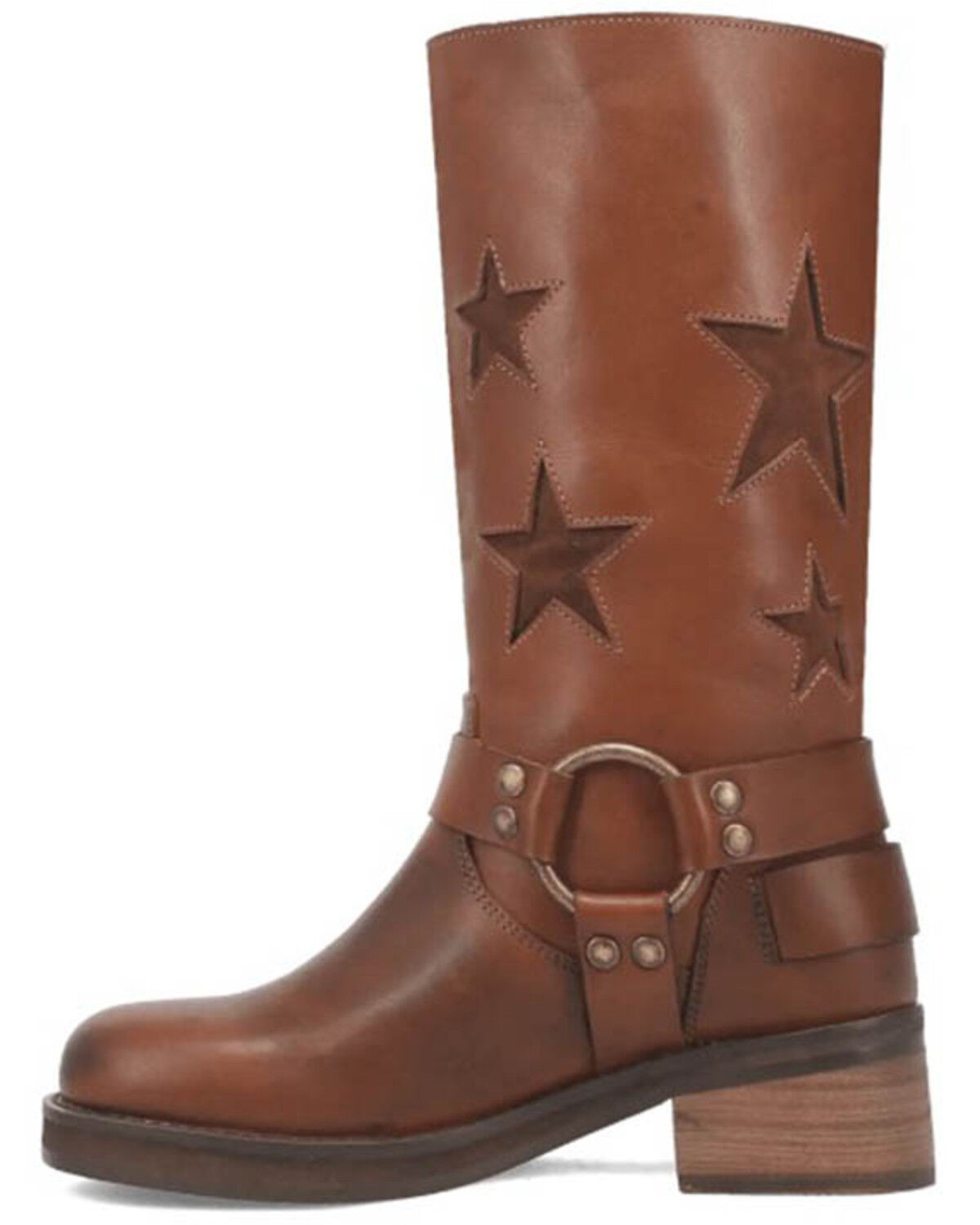 Image #3 - Dingo Women's Blacklist Harness Boots - Round Toe, , hi-res