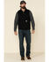 Image #2 - Carhartt Men's Black Washed Duck Sherpa Lined Mock Neck Work Vest - Big , Black, hi-res