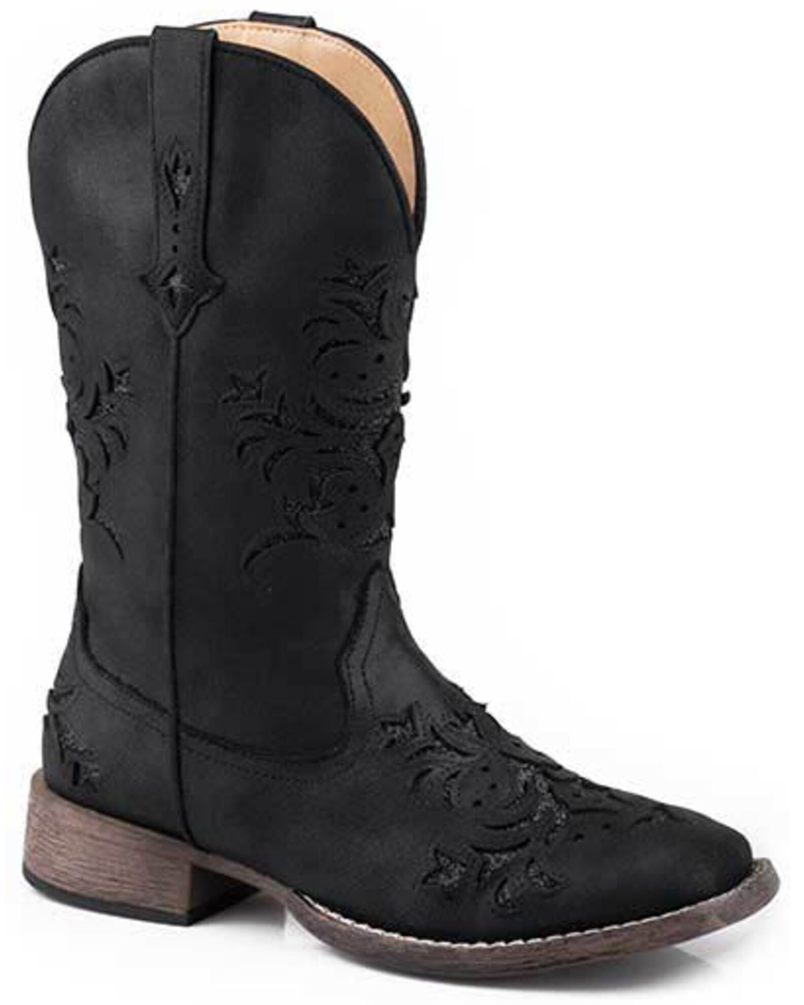 Roper cheap black boots
