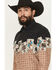 Image #2 - Panhandle Slim Men's Cards Border Long Sleeve Snap Western Shirt, Tan, hi-res