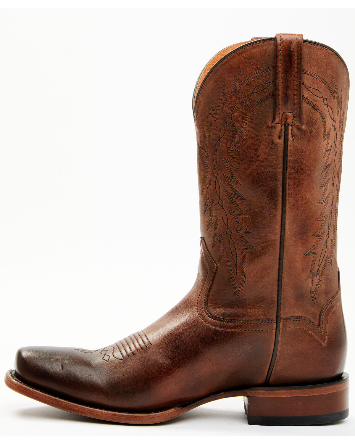 Image #3 - Cody James Men's Handcrafted Western Boots - Square Toe, Brown, hi-res