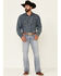 Image #1 - Cody James Core Men's Ringo Light Wash Performance Stretch Stackable Straight Jeans , Blue, hi-res